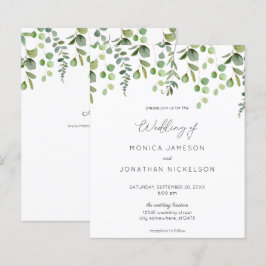 Budget Greenery Eucalyputs Wedding