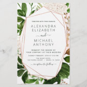 Budget Greenery Foliage Elegant Wedding (Voorkant)