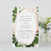 Budget Greenery Foliage Elegant Wedding (Staand voorkant)