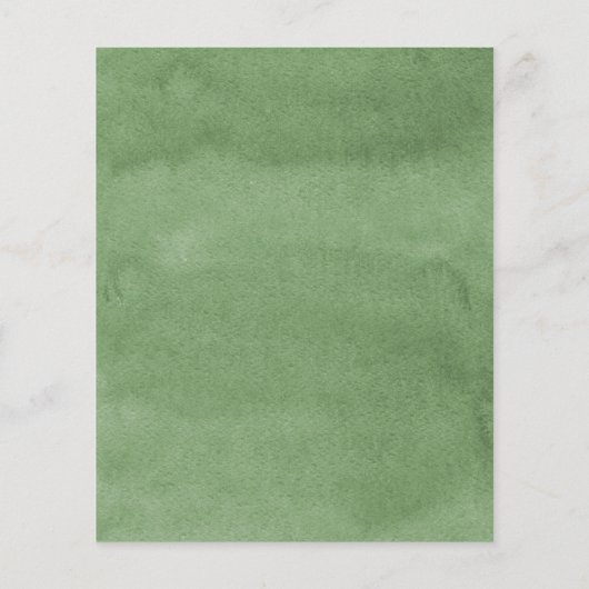 Budget Greenery Forest Animals Baby Shower By Mail (Achterkant)