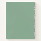 BUDGET Greenery Funeral Memorial Guest Book Notitieboek (Achterkant)