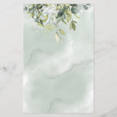 Budget Greenery Gold Afstuderen (Achterkant)