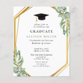 Budget Greenery Gold Afstuderen (Voorkant)