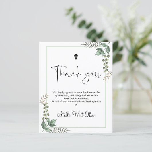 Budget Greenery Memorial (Staand voorkant)