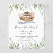 Budget Greenery Noahs Ark Christening (Voorkant)