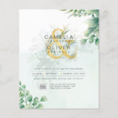 BUDGET Greenery PHOTO Weddenschap QR CODE (Voorkant)