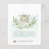 BUDGET Greenery PHOTO Weddenschap QR CODE F (Voorkant)