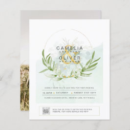 BUDGET Greenery PHOTO Weddenschap QR CODE F