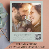 Budget Greenery QR Code Photo Weddenschap