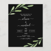 Budget Greenery Rustic Simple Elegant Wedding (Voorkant)