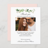 BUDGET Greenery Summer Spring Foto BEDANKT U (Voorkant / Achterkant)