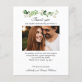 BUDGET Greenery Summer Spring Foto BEDANKT U (Voorkant)