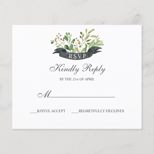 BUDGET Greenery Summer Spring Garden Response (Voorkant)