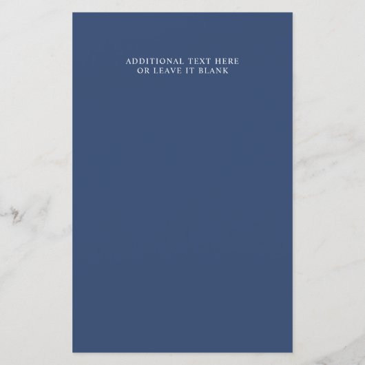 BUDGET  grijze marine Floral 5,5x8,5 bruiloft (Achterkant)