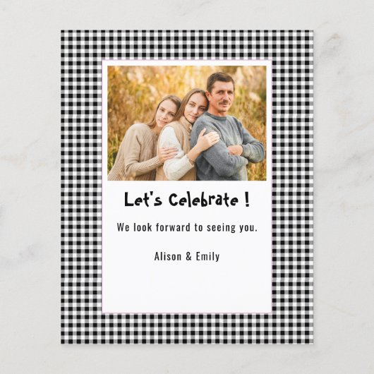 BUDGET Grill en Chill Vaderdag BBQ Uitnodiging (Achterkant)