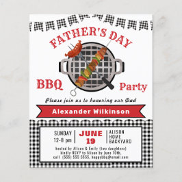 BUDGET Grill en Chill Vaderdag BBQ Uitnodiging