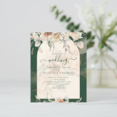 BUDGET Groen BOHO Terracotta Bloem Bruiloft (Staand voorkant)