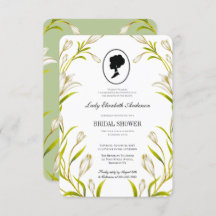 Budget groen botanische Bridgerton Vrijgezellenfee