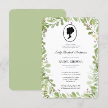 Budget groen botanische Bridgerton Vrijgezellenfee