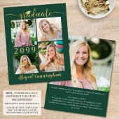 Budget Groen Goud 5 Foto Afstuderen Aankondiging