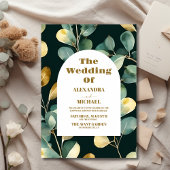 Budget Groen Goud Glitter Eucalyptus Bruiloft