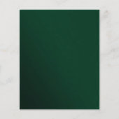 BUDGET Groen Script Veertig 40e Volwassene Verjaar (Achterkant)