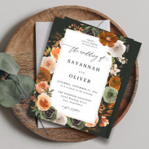 Budget Groen & Terra Cotta Bloem Bruiloft S2 -DK