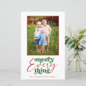 Budget Groen Vrolijk alles Vakantie Foto (Staand voorkant)