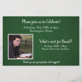 Budget Groene Bijbel Verse Afstuderen Foto Collage (Achterkant)