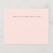 BUDGET Groene bladeren Zomerbruiloft BEWAAR DATUM (Achterkant)