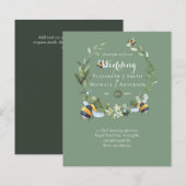 BUDGET Groene planten Eucalyptus Bijen Trouw Uitno (Voorkant / Achterkant)