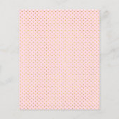 BUDGET Groene tropische bladeren trouwuitnodiging (Achterkant)