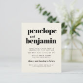 Budget Groovy 70s - alles-in-één bruiloft voor zwa (Staand voorkant)