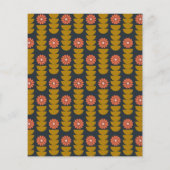 Budget Groovy 70s Botanical Gold Engagement Party (Achterkant)