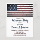 Budget Grunge Amerikaanse Vlag Pensioen Feest Uitn (Voorkant)