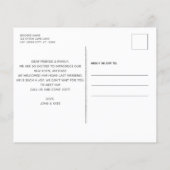 Budget Hallo New Pet Photo Kitten Cat Aankondiging (Achterkant)