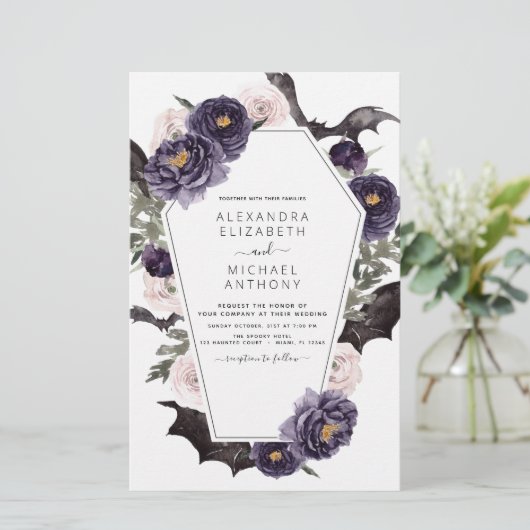 Budget Halloween Autumn Herfst Dark Wedding (Staand voorkant)