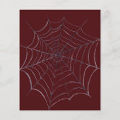 Budget Halloween Autumn Herfst Dark Wedding Flyer (Achterkant)