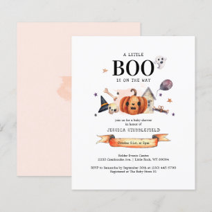 Budget Halloween Boo Baby shower