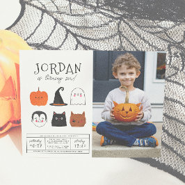 Budget Halloween Friends Modern Boy Birthday Foto