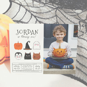 Budget Halloween Friends Modern Boy Birthday Foto