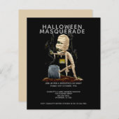 BUDGET Halloween Masquerade Mummy Grave (Voorkant / Achterkant)