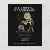 BUDGET Halloween Masquerade Zombie Brain Grave (Voorkant)