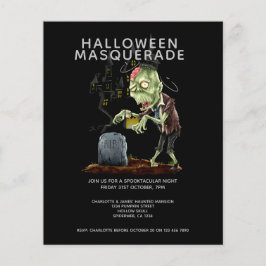 BUDGET Halloween Masquerade Zombie Brain Grave
