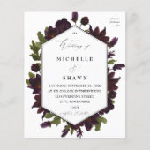 Budget Halloween Paarse Floral Wedding - SM (Voorkant)