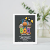 BUDGET Halloween Party Boo en Bat Personated (Staand voorkant)