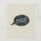 Budget Halloween party grappige Uitnodiging Flyer (Achterkant)