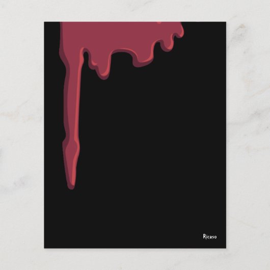 BUDGET Halloween Party pomkin Driving Blood Crow (Achterkant)