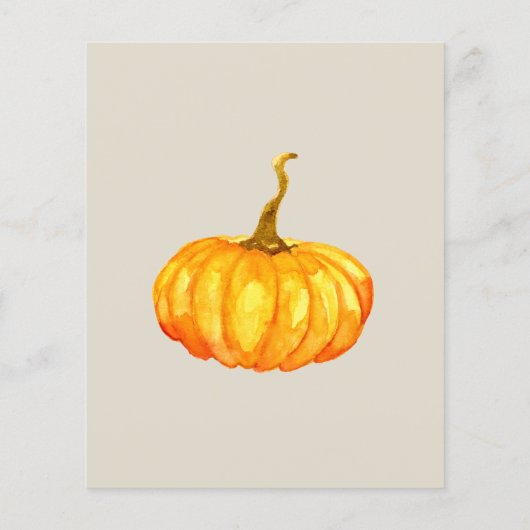 Budget Halloween pumpkin carving party-uitnodiging (Achterkant)