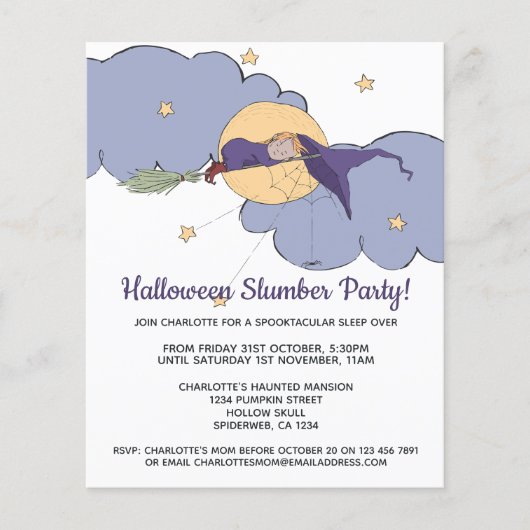 BUDGET Halloween Spooktacular Slumber Party (Voorkant)